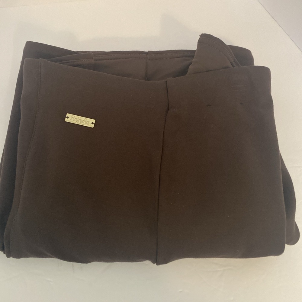 RAFAELLA Pants Women's Size 16 Comfort Stretch‎ Brown